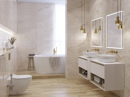 Керамогранит Wood Concept NATURAL, бежевый 89,8х21,8х0,8 см