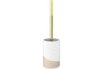 Ершик для унитаза TERRAZZO напольный цвет белый Ершик для унитаза TERRAZZO напольный цвет белый