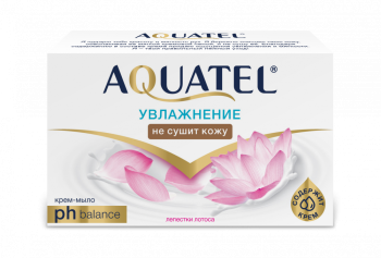 Крем-мыло Aquatel 90г Лепестки лотоса нет 1шт