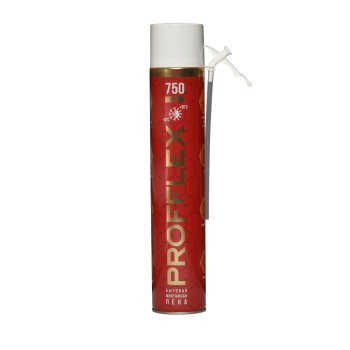 Пена монтажная всесезонная Profflex MAXI с аппликатором 750 мл