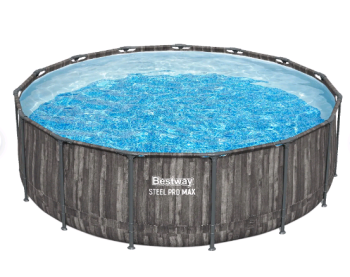 Бассейн каркасный Bestway Steel Pro Max 457х457х122см 16015л