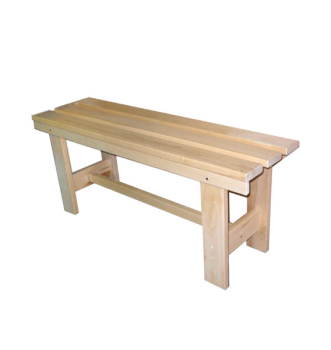 Лавочка для бани разборная Банные штучки 130х32см липа