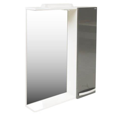 Шкаф-зеркало подвесной Азур 80х65х16см белый