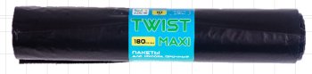 Пакеты для мусора Сибполимер TWIST MAX суперпрочные 180л 10шт 30мкм нет нет