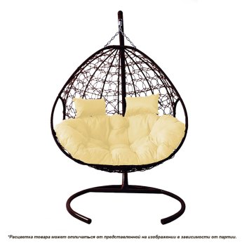 Кресло подвесное для двоих 125х120х190см 2-х местные