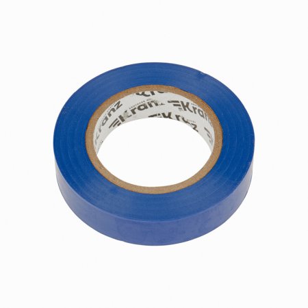 Изолента ПВХ Kranz 15мм*20м синяя, до 6000В