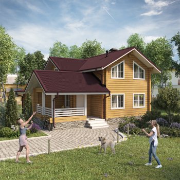 Ондулин лист Smart 1950х950 мм красный