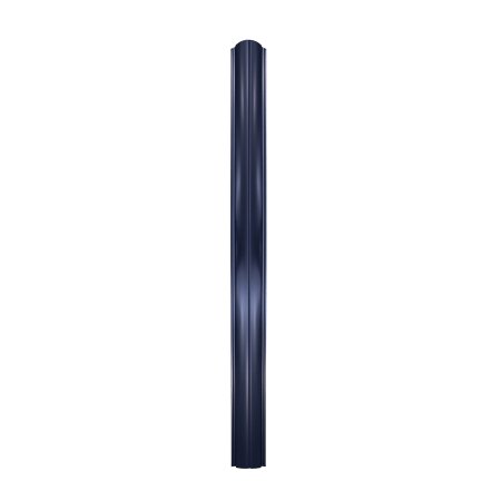 Штакетник серый графит RAL7024 1500х126х0,45 мм