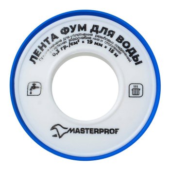 Лента Фум MasterProf 19 мм 15м