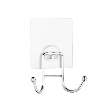 Крючок двойной Lite цвет хром