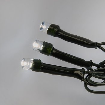 Гирлянда для дома нить 20м белый холодный 200 LED ламп зеленый провод