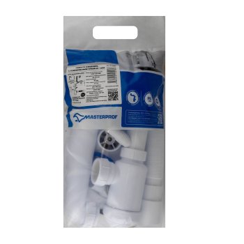 Сифон MasterProf для кухни 3 1/2" 40/50 мм 800 мм с переливом