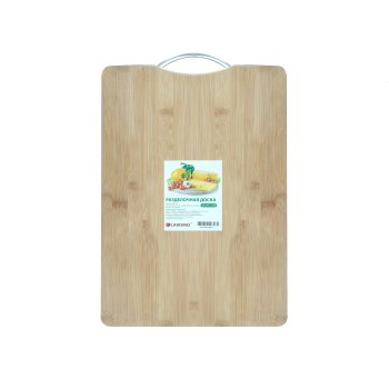Доска разделочная подвесная 38х28см 1,8мм бамбук цвет коричневый