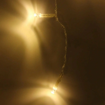 Гирлянда для дома занавес Мерцание 2,5х1,5м белый теплый 360 LED ламп прозрачный провод