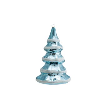 Елочное украшение Сказочная елка 7х7см цвет голубой