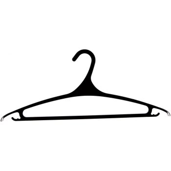 Плечики для верхней одежды усиленные 45см, 1шт