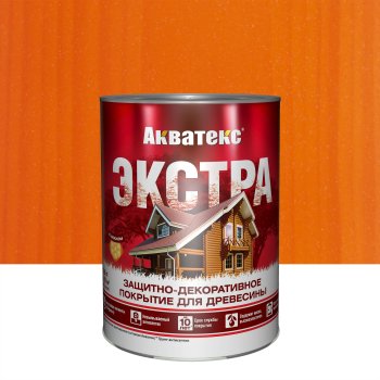 Антисептик Акватекс Экстра декоративный орегон 0,8 л