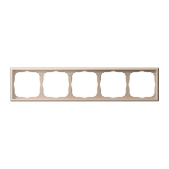 Рамка Systeme Electric ARTGALLERY 5 постов, цвет песочный, арт. GAL001205
