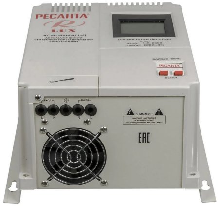 Стабилизатор напряжения Ресанта Lux АСН-5000Н/1-Ц 5кВт