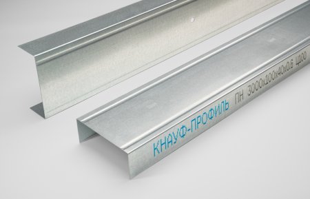 Профиль направляющий Knauf 3000 ммх100х40 0.60мм Профиль направляющий Knauf 3000 ммх100х40 0.60мм