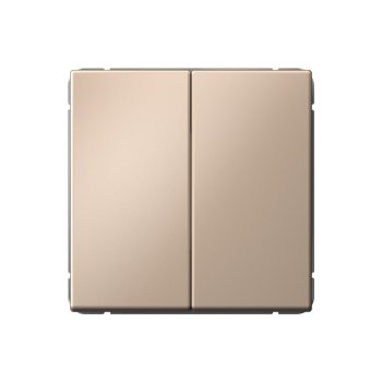 Выключатель встраиваемый Systeme Electric ARTGALLERY 2 кл. песочный, арт. GAL001251s