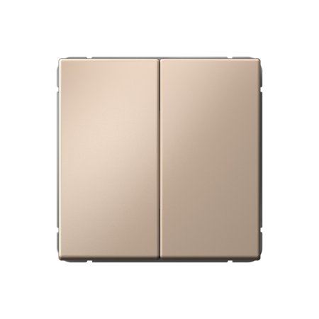 Выключатель встраиваемый Systeme Electric ARTGALLERY 2 кл. песочный, арт. GAL001251s