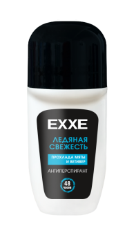 Антиперспирант Exxe Ледяная свежесть ролик,  50мл для мужчин