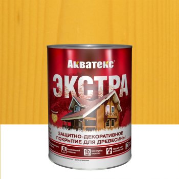 Антисептик Акватекс Экстра декоративный сосна 0,8 л