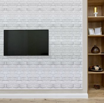 Панель МДФ Кирпич светлый 238х2 600мм