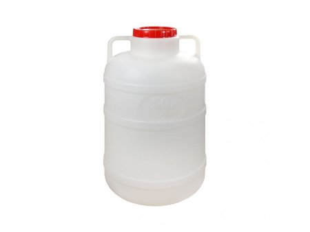 Канистра хозяйственная пищевая бочка 50л белый