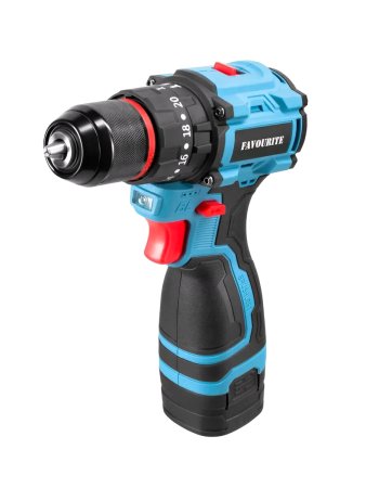 Дрель-шуруповерт аккумуляторная Favourite ДАБ 16 Li-lon 16В 2x2Ач 45Нм