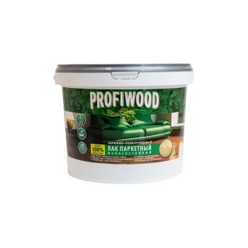 Лак Эмпилс PROFIWOOD паркетный бесцветный 2,5 л глянцевый