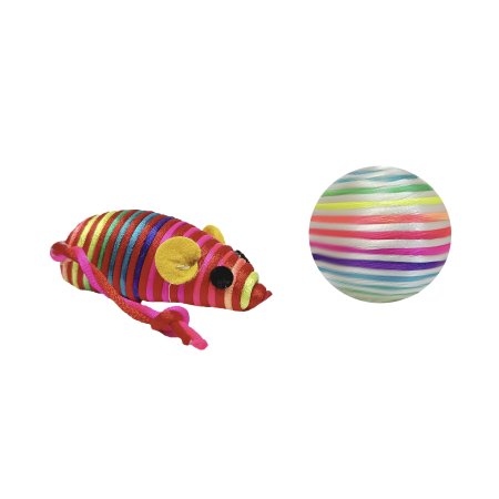 Игрушка для кошек Мышка и шарик Игрушка для кошек Мышка и шарик