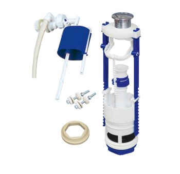 Арматура с боковой подводкой кнопка 1 режим хром MasterProf