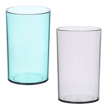 Стакан для зубных щеток пластик цвет микс