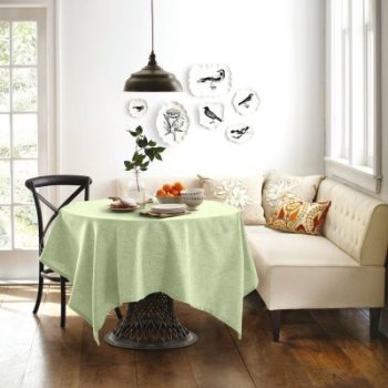 Скатерть Эвкалипт 200х165 см рогожка