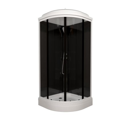 Кабина душевая Тритон Нова низкий поддон 88х88х217см прозрачное стекло