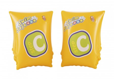 Нарукавники надувные Bestway Swim Safe 15 см 25х15х15 см желтый