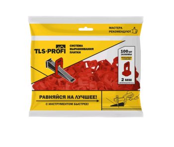 СВП - зажим 2мм TLS 100шт