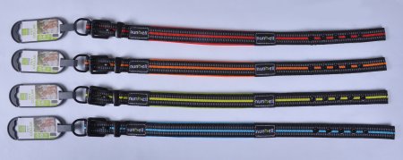 Ошейник для собак со светоотражающей нитью 49см