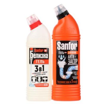 Средство чистящее для труб Sanfor гель 1 250 мл