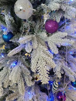 Искусственная елка комбинированная 180 см Ballerina белый