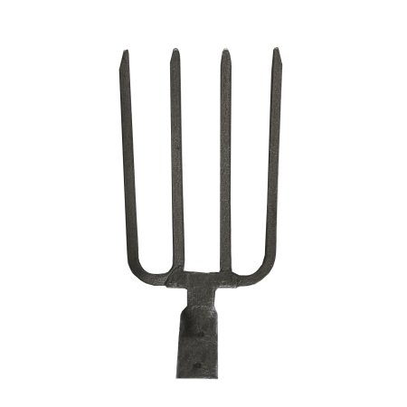 Вилы садовые без черенка сталь 4 зуба