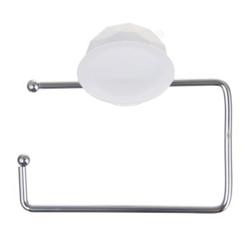 Держатель для туалетной бумаги настенный хром без крышки