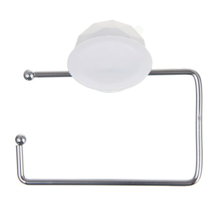 Держатель для туалетной бумаги настенный хром без крышки