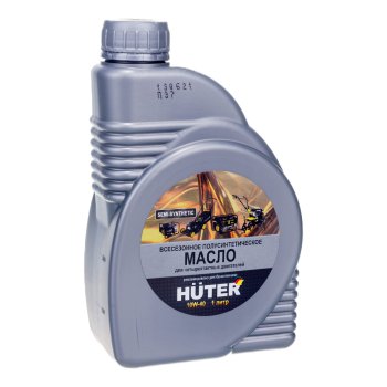 Масло моторное 4-х тактное HUTER полусинтетическое 1л