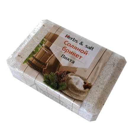 Соляной брикет 1,35кг Пихта брикет