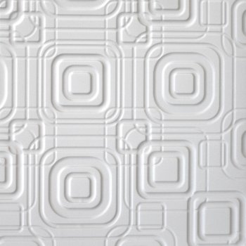 Потолок клеевой  SOLID  С2070 Белый 500х500х3мм