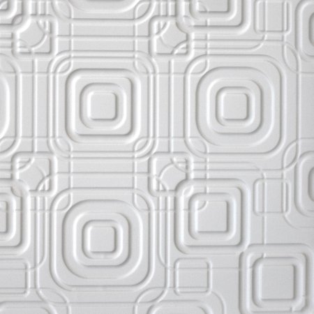 Потолок клеевой  SOLID  С2070 Белый 500х500х3мм