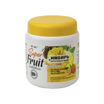 Бальзам для волос Super FRUIT  Против выпадения для всех типов волос 500мл